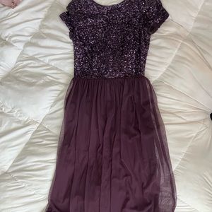 Adrianna Papell Gown (US 2) 64 inches in length (with ~2 more inches folded in)